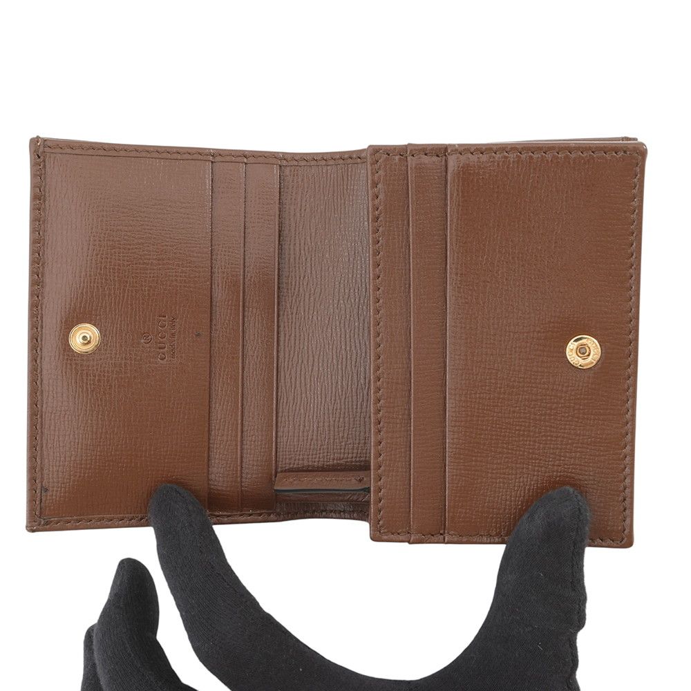Gucci Bifold Wallet Horsebit Compact GG Supreme — view 4