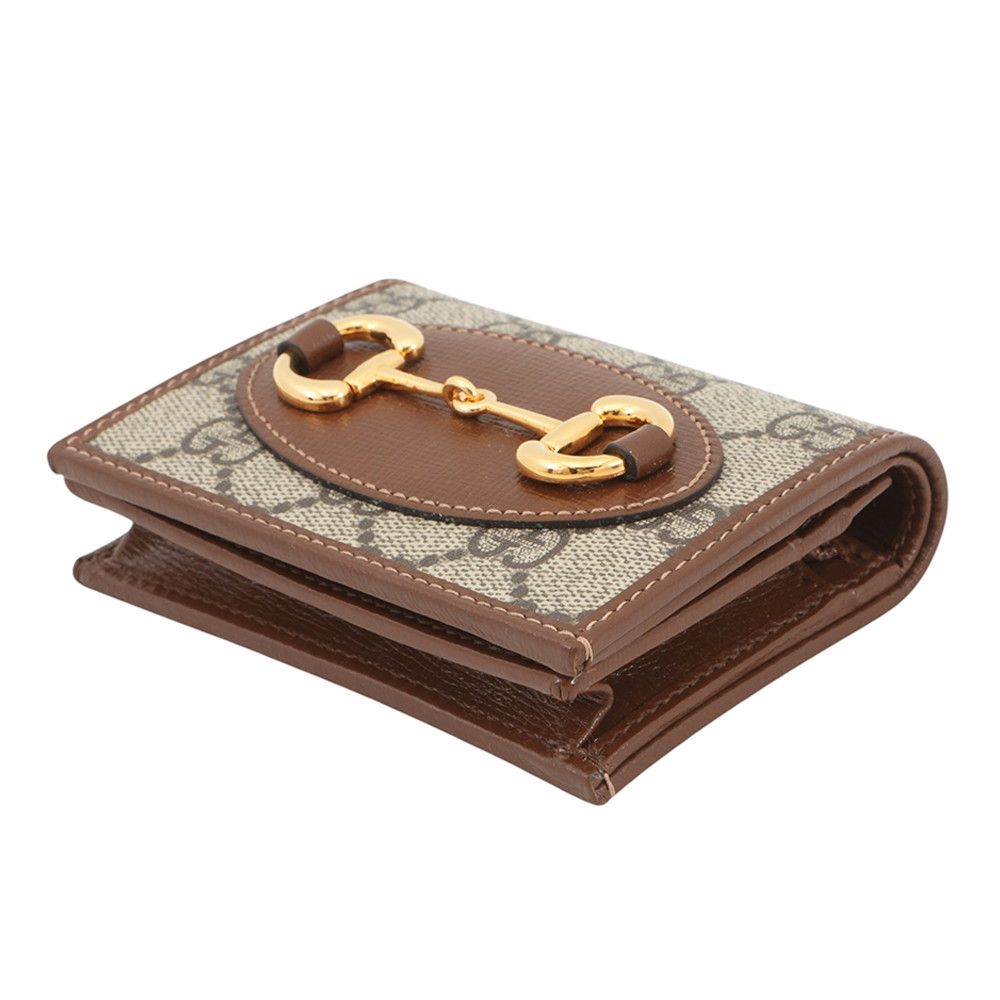Gucci Bifold Wallet Horsebit Compact GG Supreme — view 2