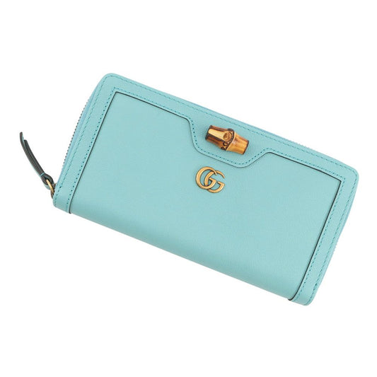 Gucci Wallet Diana Bamboo Zip Around