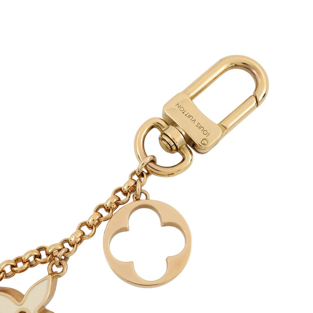 Louis Vuitton Bag Charm Chain Fleur Monogram Key Holder — view 4
