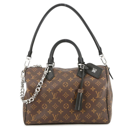 Louis Vuitton Handbag Monogram Speedy Bandouliere 30 Soft 2-Way Black