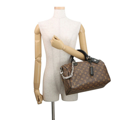 Louis Vuitton Handbag Monogram Speedy Bandouliere 30 Soft 2-Way Black — view 4
