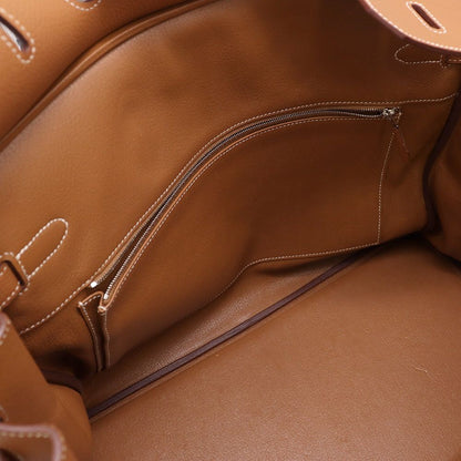 Hermes Birkin 40 Gold Silver Togo Handbag — view 7