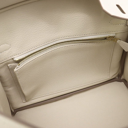 Hermes Birkin 25 Cles Gold Togo Handbag — view 7