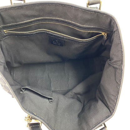 Gucci Tote Shoulder Bag GG Canvas Sherry Black — view 9