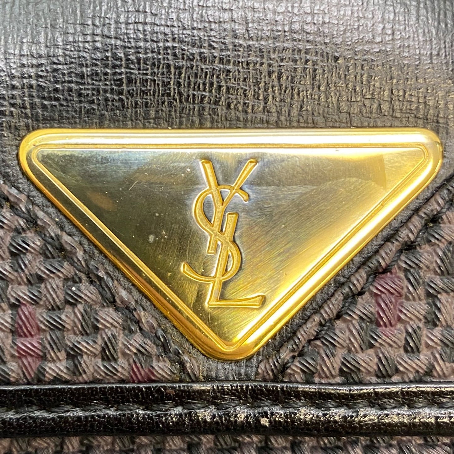 Saint Laurent Sanro Shoulder Bag Pochette YSL — view 9
