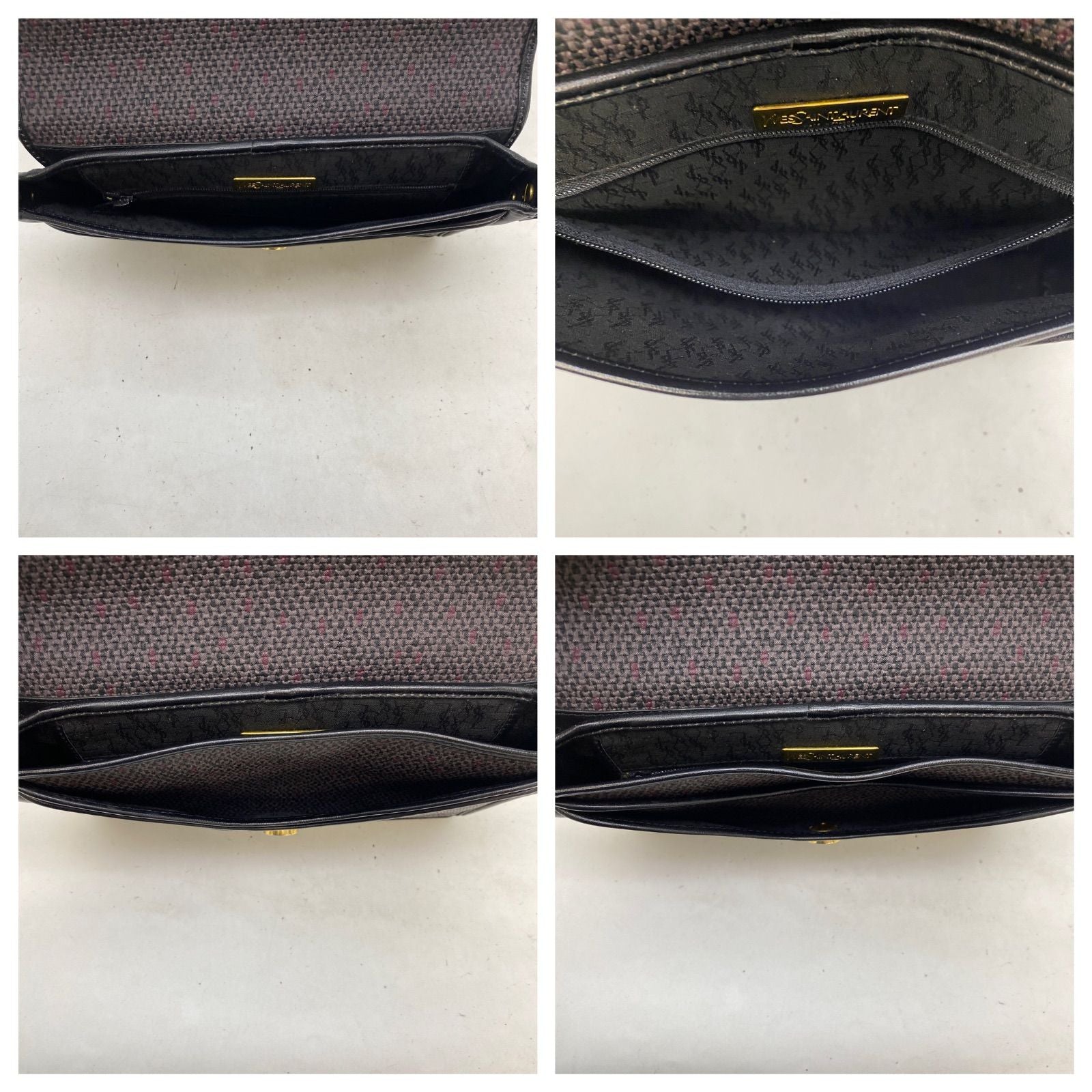 Saint Laurent Sanro Shoulder Bag Pochette YSL — view 7