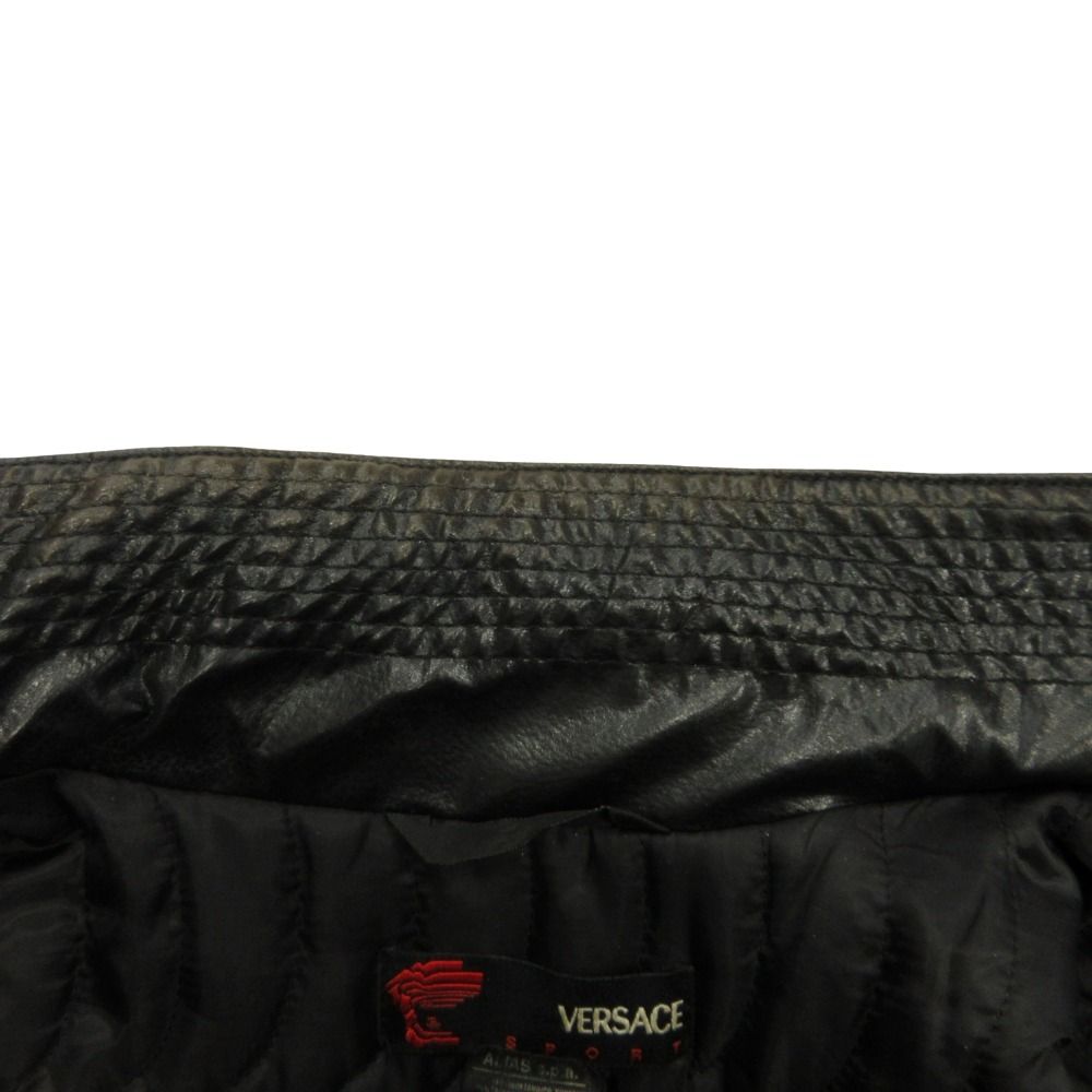 Versace Sport cles the Coat Jacket Vintage 52 Black Second — view 5