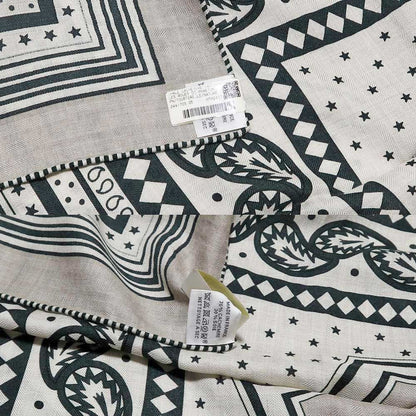 Hermes Carre 140 Carriage Wheel 05 Green Beige Geant Large Shawl Scarf — view 7