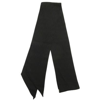 Saint Laurent Paris YSL Logo Silk Scarf Shawl Narrow 13