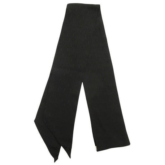 Saint Laurent Paris YSL Logo Silk Scarf Shawl Narrow 13
