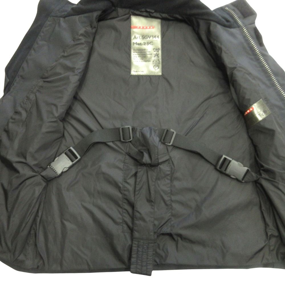 Prada Sports Laba Logo Vest of Jacket O-lede 48 — view 5