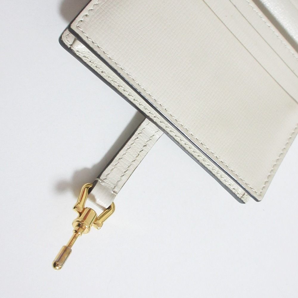 Gucci Jackie Compact Wallet Gray White LadySecond — view 6