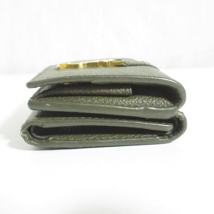 Saint Laurent Paris YSL Khaki LadySecond Wallet — view 4