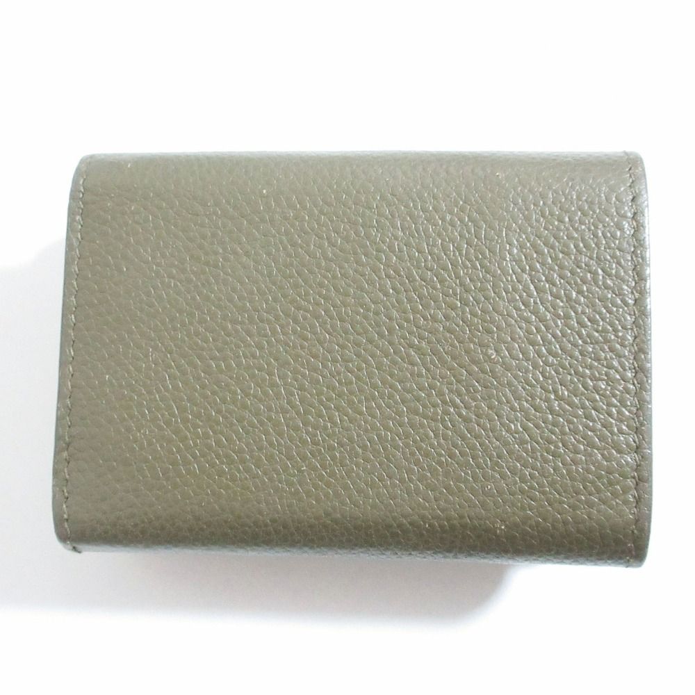 Saint Laurent Paris YSL Khaki LadySecond Wallet — view 2