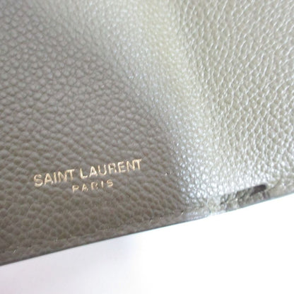 Saint Laurent Paris YSL Khaki LadySecond Wallet — view 8