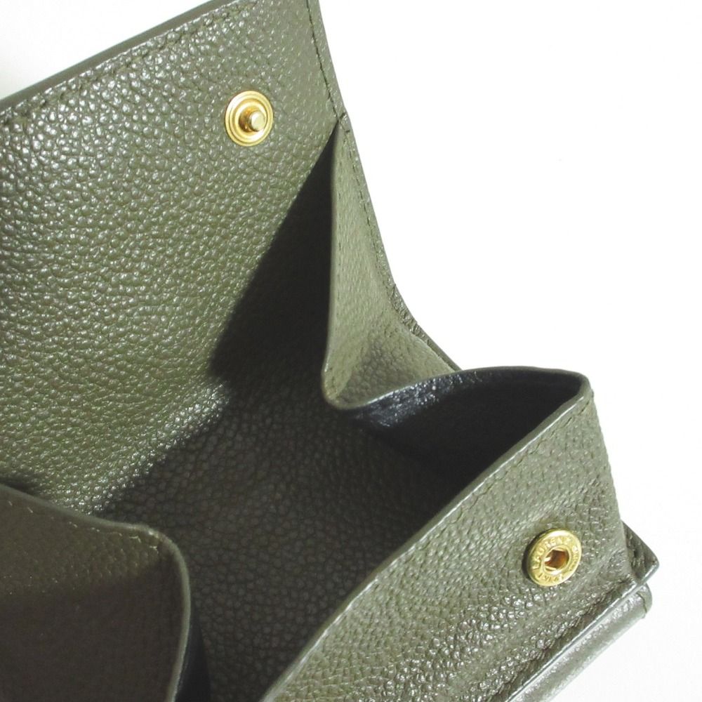 Saint Laurent Paris YSL Khaki LadySecond Wallet — view 5