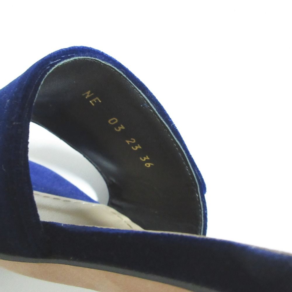 Dior o-le C'est Mules Sandals 36 Kobaletoblue LadySecond — view 8