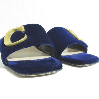 Dior o-le C'est Mules Sandals 36 Kobaletoblue LadySecond — view 5