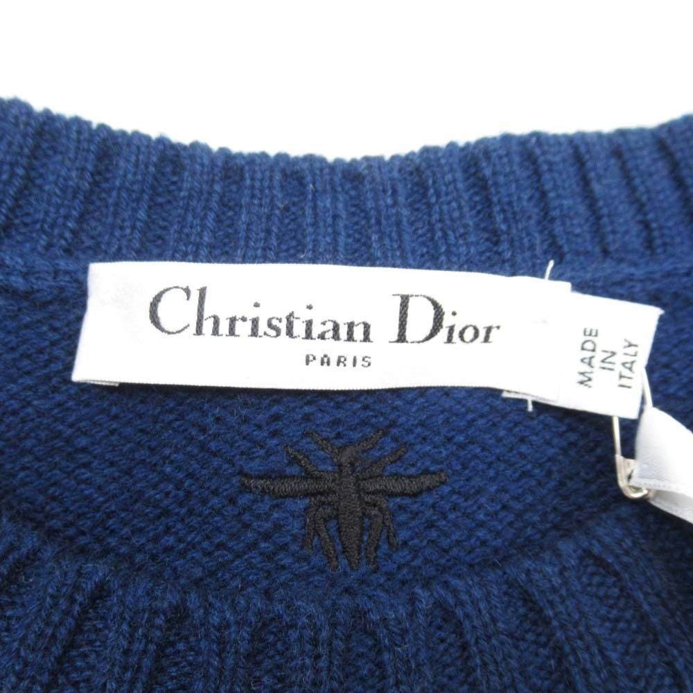 Dior Dio Lede Knit Sweater 36 Navy LadySecond — view 6