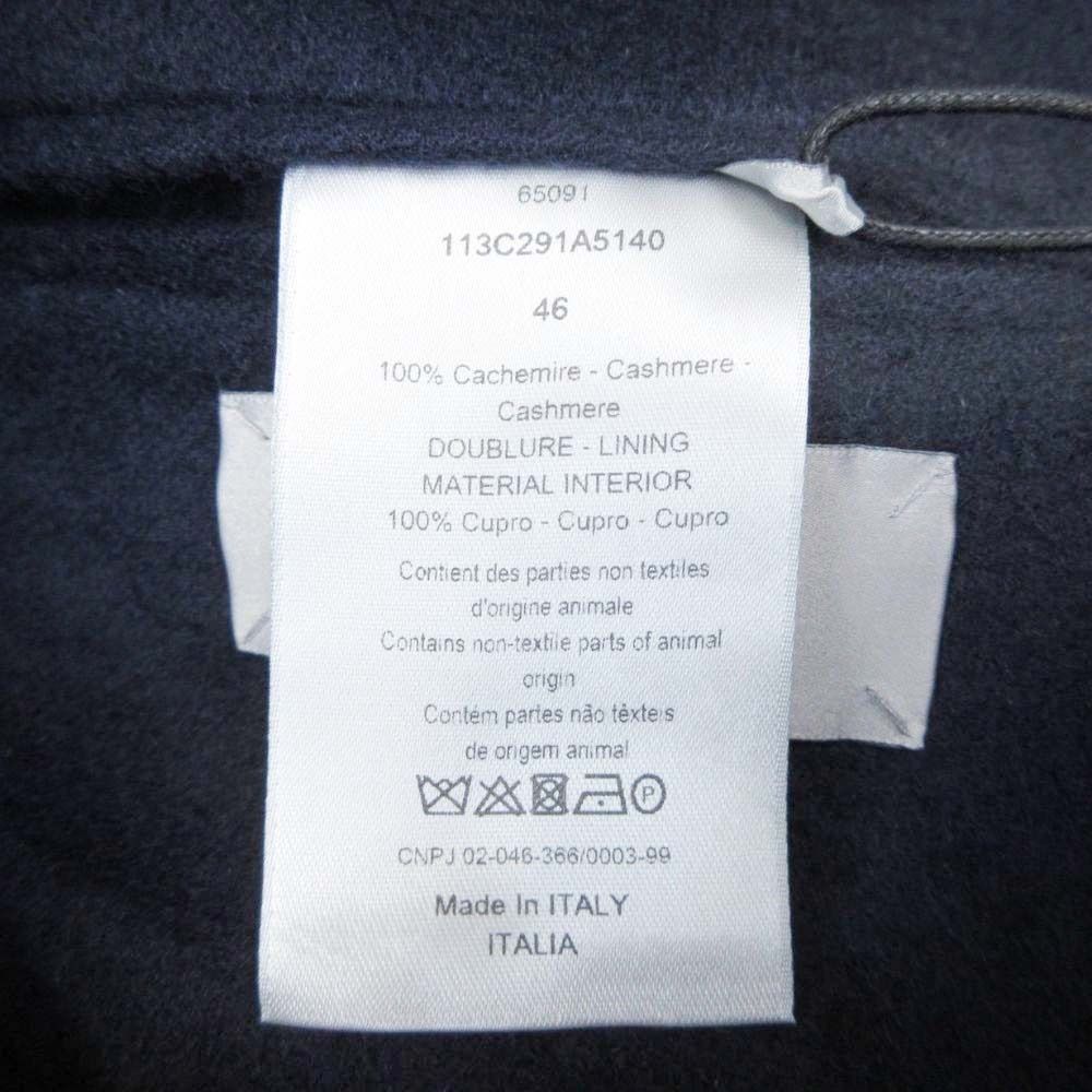 Dior Homme Dio Dejacket Ofdela 2 Single Breasted 46 Navy Second Jacket — view 6