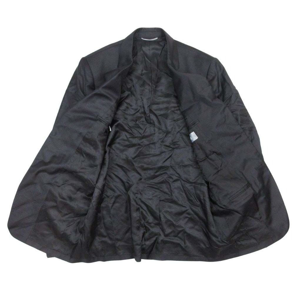 Dior Homme Dio Dejacket Ofdela 2 Single Breasted Buleather 46 Black — view 3