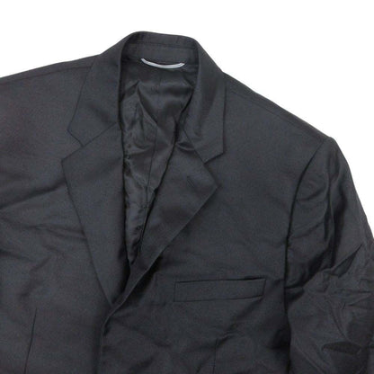 Dior Homme Dio Dejacket Ofdela 2 Single Breasted Buleather 46 Black — view 4