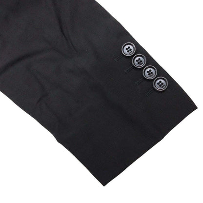 Dior Homme Dio Dejacket Ofdela 2 Single Breasted Buleather 46 Black — view 6