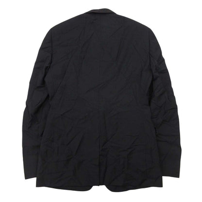 Dior Homme Dio Dejacket Ofdela 2 Single Breasted Buleather 46 Black — view 2