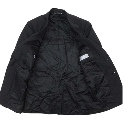 Dior Homme Dio Dejacket Ofdela 2 Single Breasted Buleather 46 Black — view 3