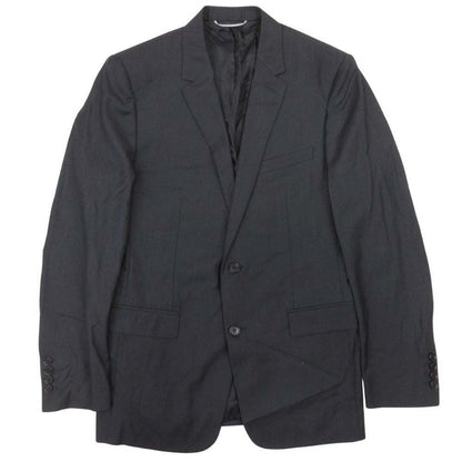 Dior Homme Dio Dejacket Ofdela 2 Buleather Single Breasted 48
