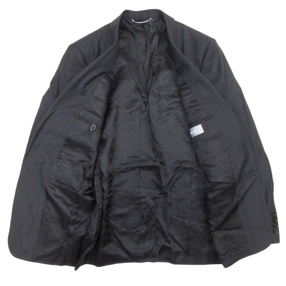 Dior Homme Dio Dejacket Ofdela 2 Buleather Single Breasted 48 — view 3