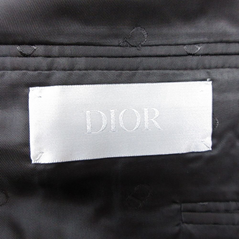 Dior Homme Dio Dejacket Ofdela 2 Buleather Single Breasted 48 — view 7