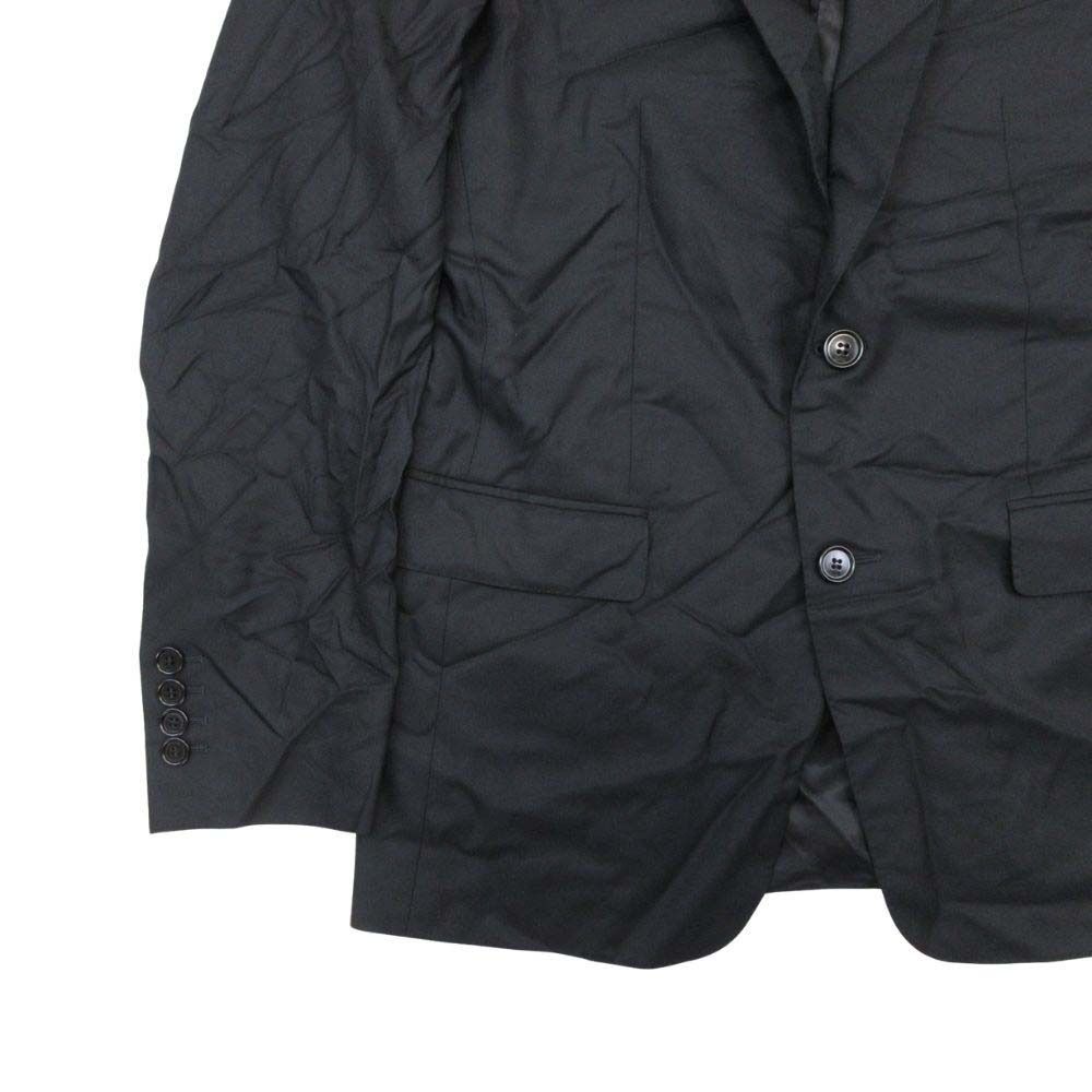 Dior Homme Dio Dejacket Ofdela 2 Single Breasted Buleather 46 Black — view 5