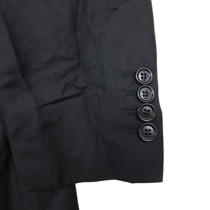 Dior Homme Dio Dejacket Ofdela 2 Single Breasted Buleather 46 Black — view 6