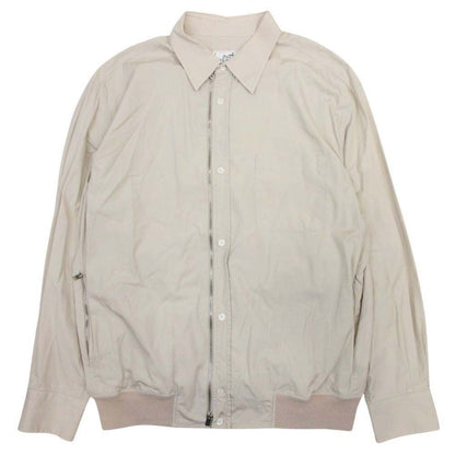 Hermes button Shirtjacket Jacket Jia Latoouter 41 16 Beige Second