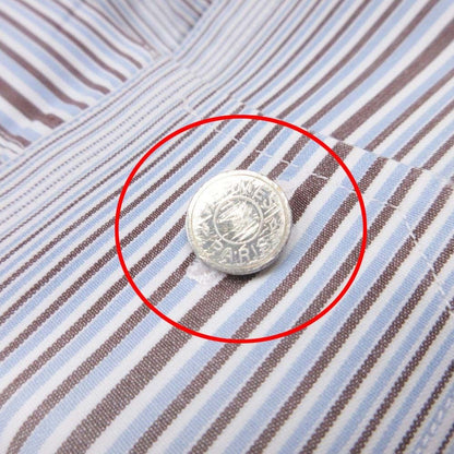 Hermes Era button Top Cotton 40 15 3 4 Blue Second — view 8