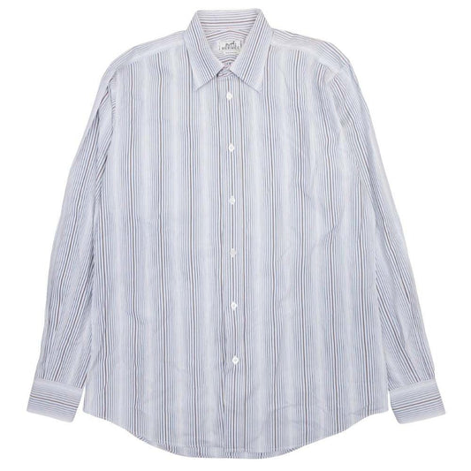 Hermes Era button Top Cotton 40 15 3 4 Blue Second