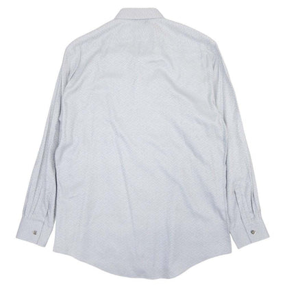 Hermes Pattern Shirt Top Cotton button 16.5 42 Second — view 2