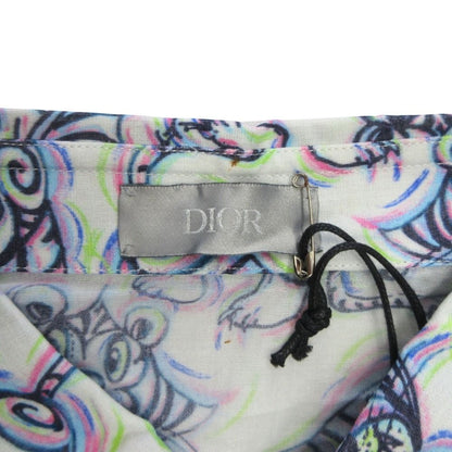 Dior Kenny Scharf Dio Tiger Shirt Top Short Sleeve All Over Pattern — view 6