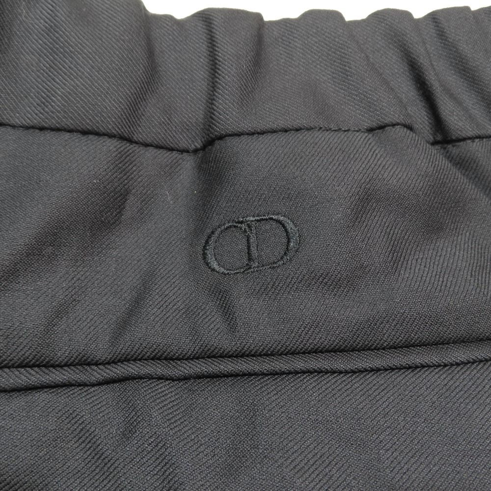 Dior Trousers Depants CD Logo Embroidery 50 Black Second Pants — view 5