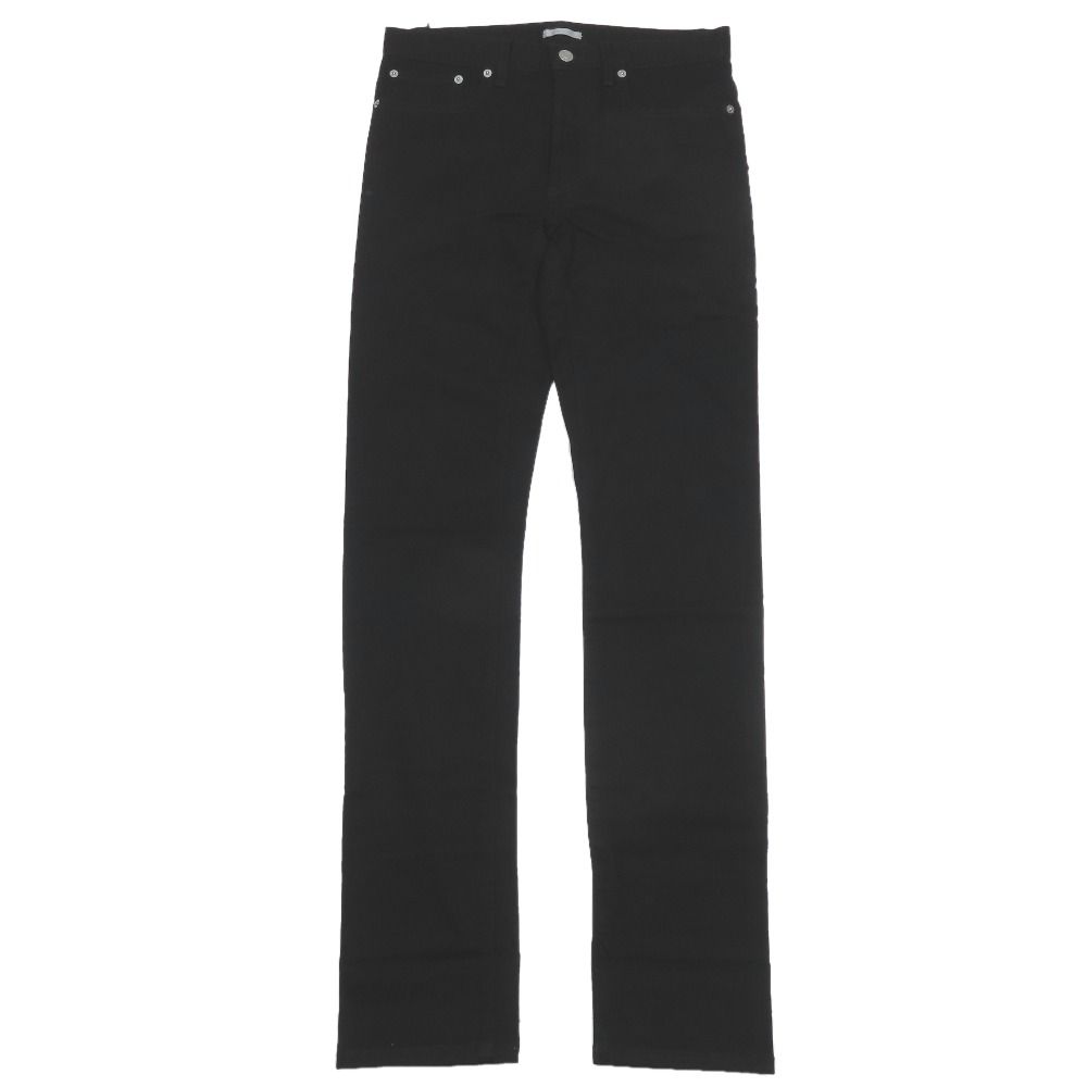 Dior Denim Pants Buttonla 28 Black Second