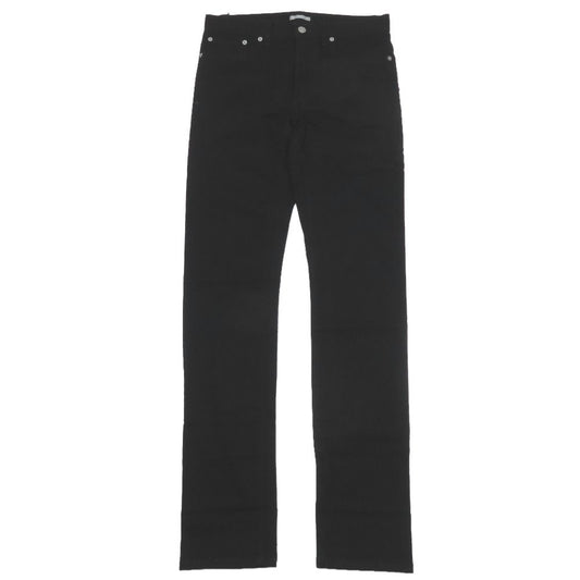 Dior Denim Pants Buttonla 28 Black Second