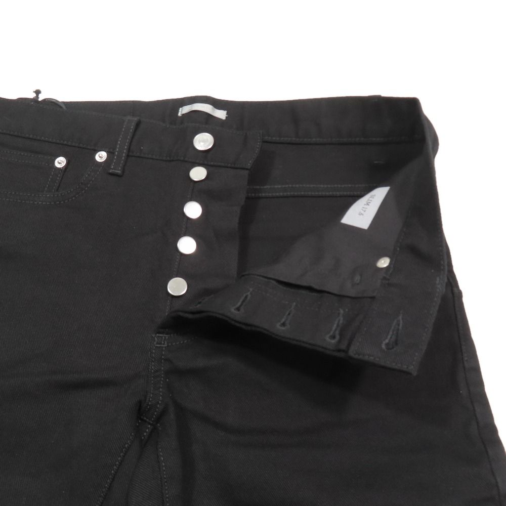 Dior Denim Pants Buttonla 28 Black Second — view 3
