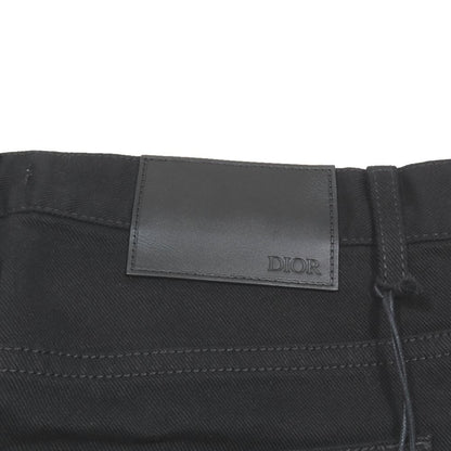 Dior Denim Pants Buttonla 28 Black Second — view 5