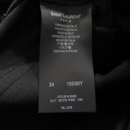 Saint Laurent Paris Denim Pants Jila Black LadySecon — view 7