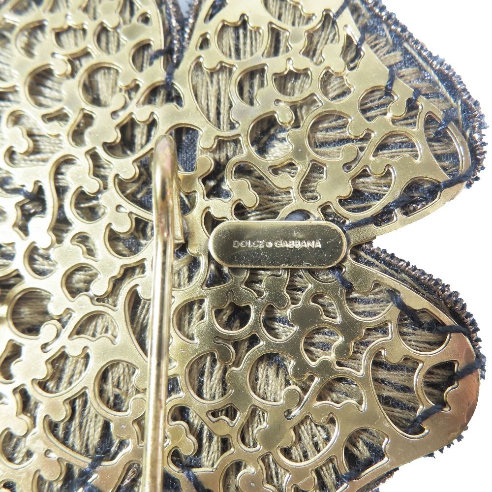 Dolce & Gabbana Nineb Bub Anine Gold LadySecond Brooch — view 6
