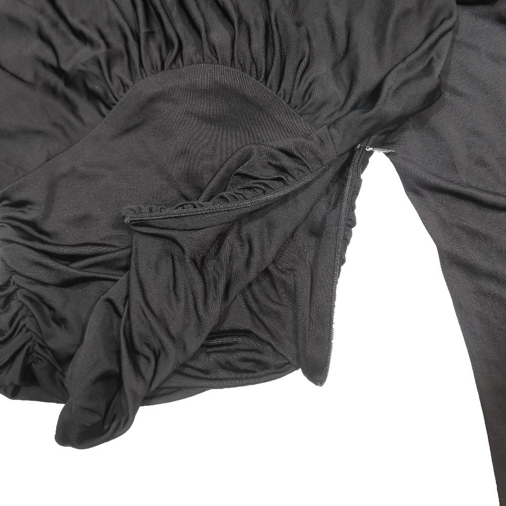 Saint Laurent Paris Ninebde Banineo Knit Shirt Black — view 4