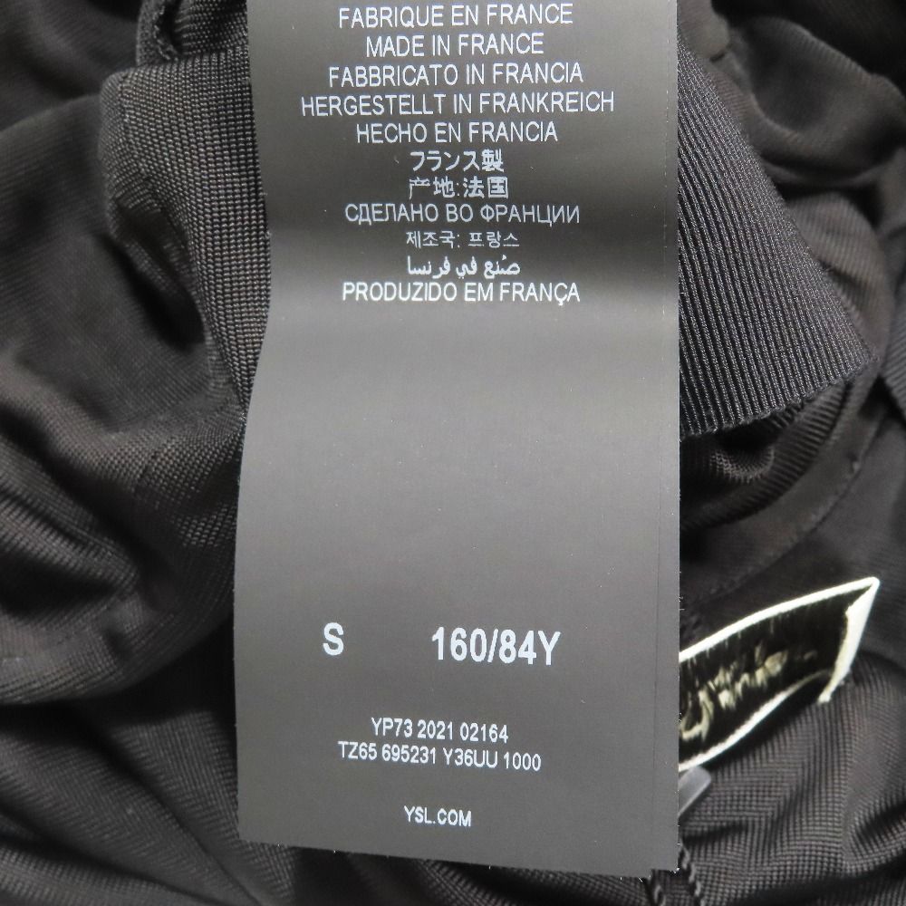 Saint Laurent Paris Ninebde Banineo Knit Shirt Black — view 7