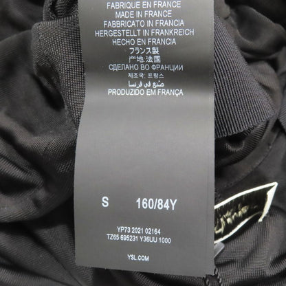 Saint Laurent Paris Ninebde Banineo Knit Shirt Black — view 7